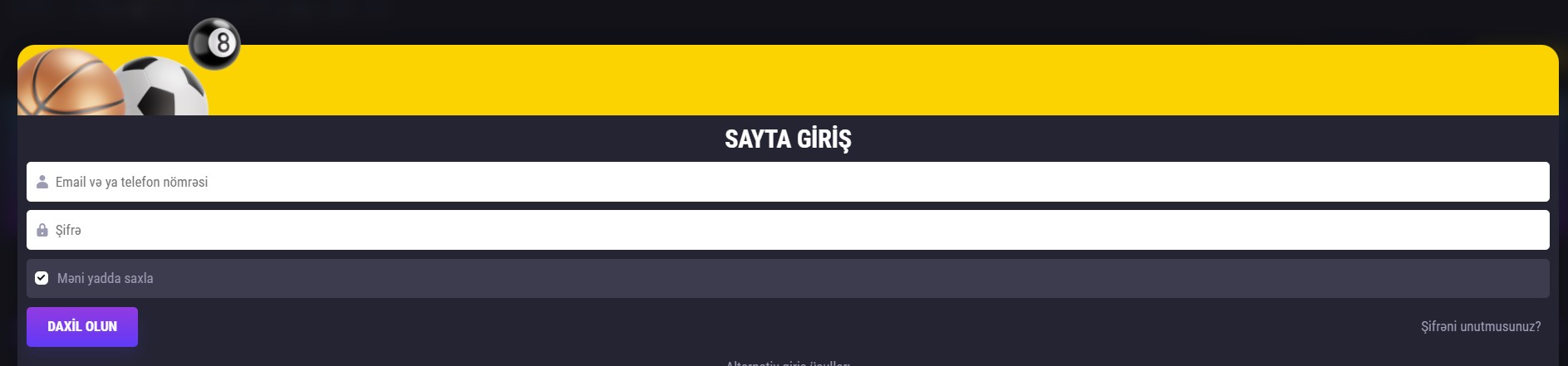 Giriş Zamanı Hesab Təhlükəsizliyi