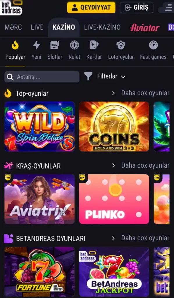 Slot Oyunları Mobil Formatda